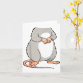 マウス ラ 大人 子供 男性 女性 ボディ マウス ラット コスチューム カード (黄色い花)