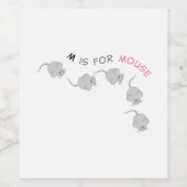 マウス ワインラベル (シングルラベル)