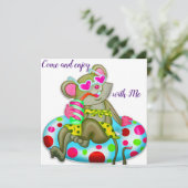 マウス 招待状 (スタンド正面)