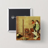 マウス 缶バッジ (正面&裏面)