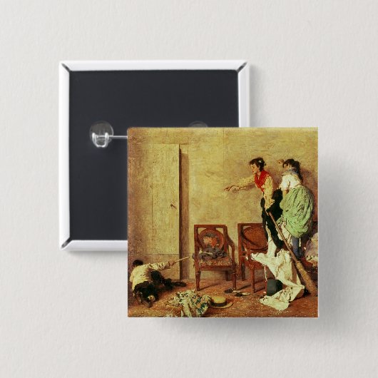 マウス 缶バッジ (正面&裏面)