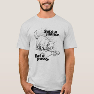 マウス- .PNG --を救って下さい Tシャツ