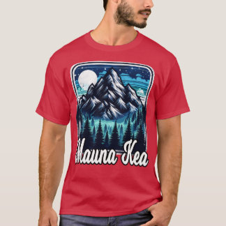 マウナケアのハイキング恋人Tシャツ Tシャツ