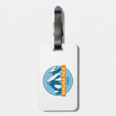 マウナケアハワイスターズムーン ラゲッジタグ (裏面縦)