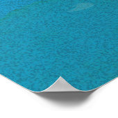 マウナケア火山ヴィンテージハワイ旅行ポスター ポスター (角)