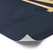 マウナロア火山の旅行ポスター ポスター (角)