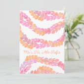 マウハホフィエフィア サンキューカード (スタンド正面)