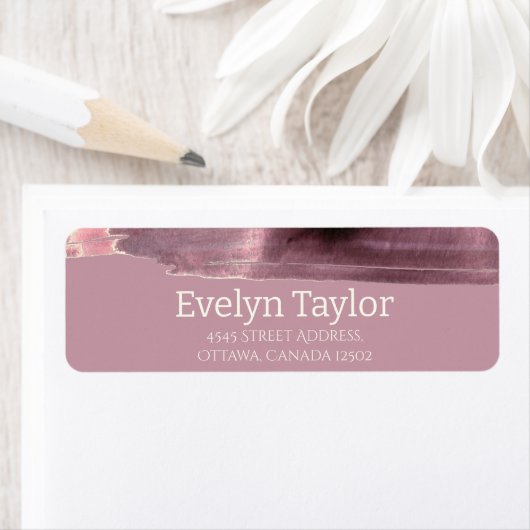 マウベダスティバラモダンシンプル ラベル (インサイチュ)