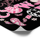 マウムオブザ誕生日女性のカーボーイウエスタンロデオマウマ ポスター (角)