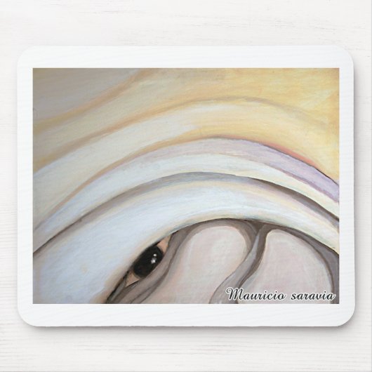 マウリシオSaraviaの絵画 マウスパッド (正面)