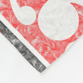 マウリ・コワイMaori Kowhaiwhaiの紋様 フリースブランケット (角)