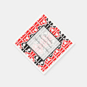 マウリ・コ結婚ワイさんの形見 スタンダードカクテルナプキン (角)