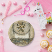 マウロ著中国のな静けさの絵画 ペーパープレート (パーティー)