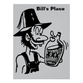 マウンおもしろいテン男🏔️コミカル丘の名前 ポスター