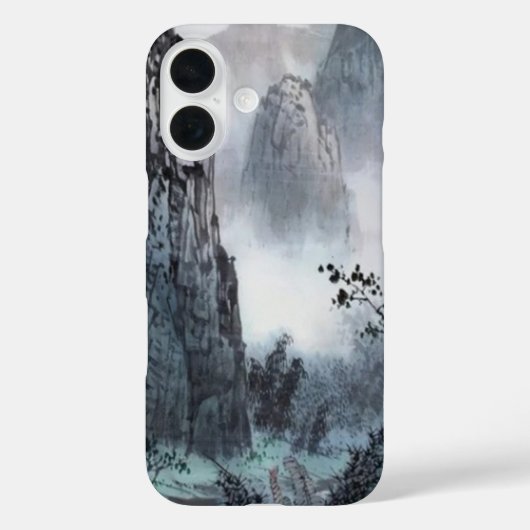 マウンエレガントテン&ミストデザイン Case-Mate iPhoneケース (裏面)