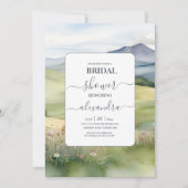 マウンエレガントトメドウブライダルシャワー 招待状 (正面)