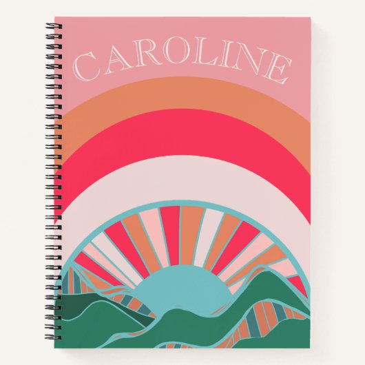 マウンカラフルテンサンガールズカスタムー ノートブック (正面)