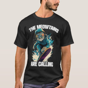 マウンクールトスキーヤー雪男性へ盤の女性キッズS Tシャツ