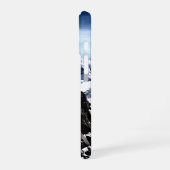 マウンテニアの功績 雪 冬 iPhone 16ケース (左側面)