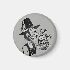 マウンテンおもしろいマン🏔️コミカルヒルビリー マグネット