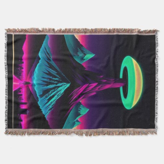 マウンテンの吸盤 スローブランケット (正面)