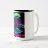 マウンテンの吸盤 ツートーンマグカップ (正面右)