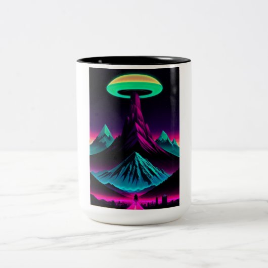 マウンテンの吸盤 ツートーンマグカップ (中央)