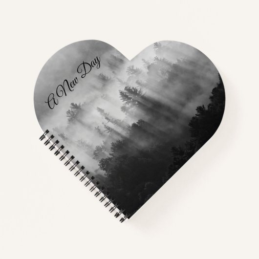 マウンテンの朝霧 – ノートブック (正面)