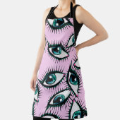 マウンテンアイ。抽象芸術アイコン  エプロン (インサイチュ)