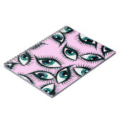 マウンテンアイ。抽象芸術アイコン  ノートブック (左側)