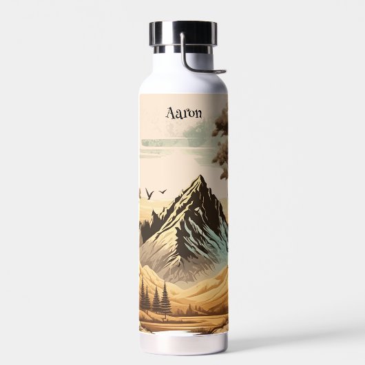 マウンテンアウトドアアドベンチャー ウォーターボトル (左面)