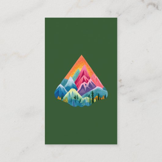 マウンテンアドベンチャーがベビーインサートの本を待つ エンクロージャーカード (裏面)