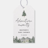 マウンテンアドベンチャーは好意を待ち感謝 ギフトタグ (正面)