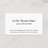 マウンテンアドベンチャーガカスタムイド  名刺 (裏面)