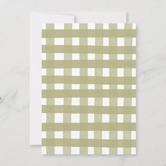 マウンテンアドベンチャーキャンパー1歳の誕生日の招待状 招待状 (裏面)