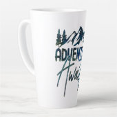 マウンテンアドベンチャー待ち カフェラテマグ (左アングル)