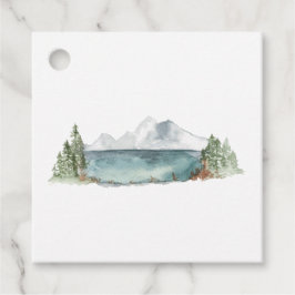 マウンテンアドベンチャー目的地の結婚式 フェイバータグ