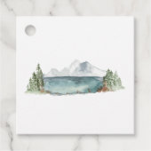 マウンテンアドベンチャー目的地の結婚式 フェイバータグ (正面)