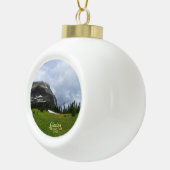 マウンテンアンドメドウグラシア国立公園写真 セラミックボールオーナメント (右)