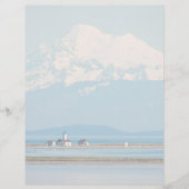 マウンテンアンドライトハウスランドスケープ文房具紙 (正面)