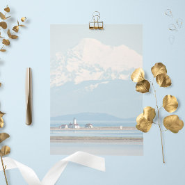 マウンテンアンドライトハウスランドスケープ文房具紙