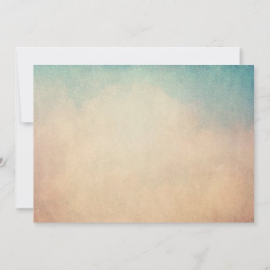 マウンテンイラストレーション素朴ファミリー懇親会招待状 招待状 (裏面)