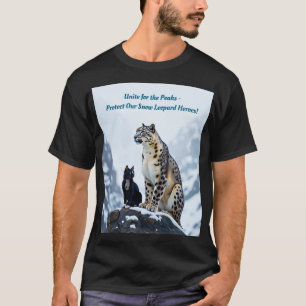 マウンテンウィスカー:フェリーニはユキヒョウに出会う Tシャツ