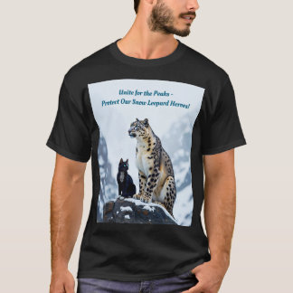 マウンテンウィスカー：フェリーニはユキヒョウに出会う Tシャツ