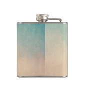 マウンテンウィズサンレイズ&ワンダーラストタイポグラフィ フラスク (裏面)