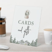 マウンテンウィンターオネダーランドのカードとギフトサイン 台座サイン (インサイチュ)