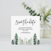 マウンテンウィンターセーブ・ザ・デイト招待状 セーブザデート (スタンド正面)