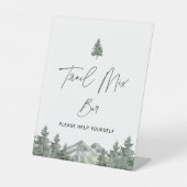 マウンテンウィンターベイビーシャワートレイルミックスバー 台座サイン (正面)