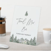 マウンテンウィンターベイビーシャワートレイルミックスバー 台座サイン (インサイチュ)