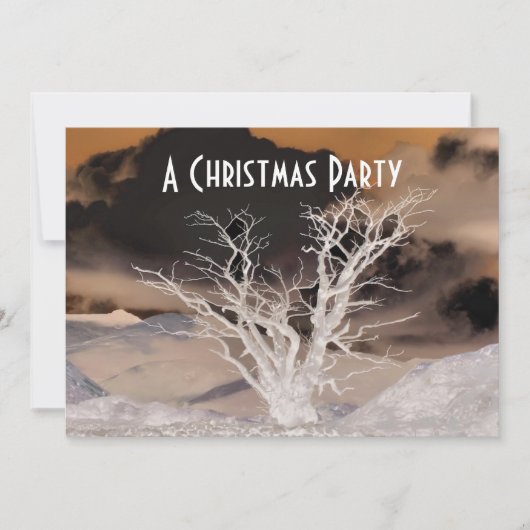 マウンテンウィンター招待状 シーズンカード (正面)